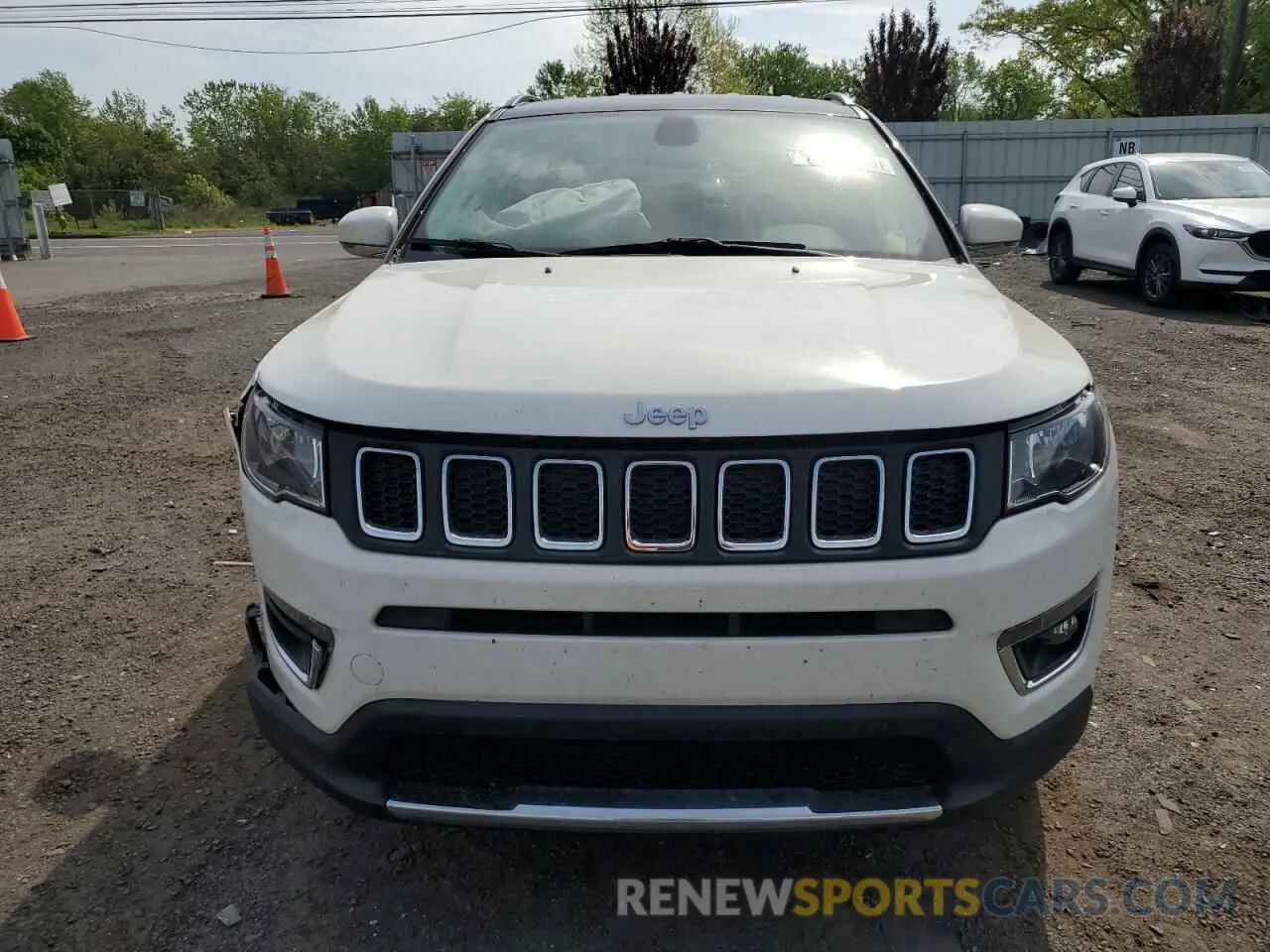 5 fotografías del automóvil dañado 3C4NJDCB3LT216892 JEEP COMPASS 2020