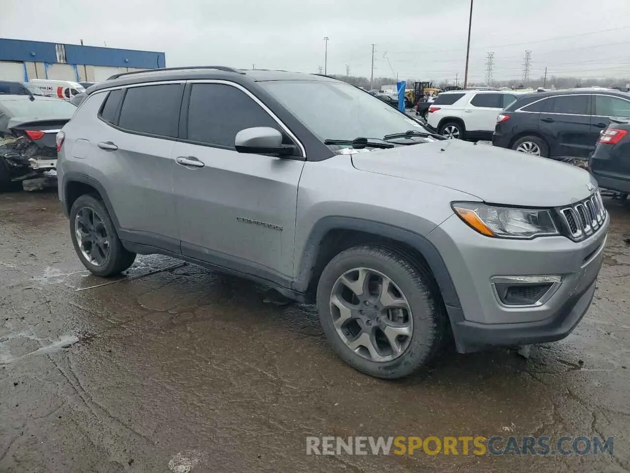4 fotografías del automóvil dañado 3C4NJDCB4LT119930 JEEP COMPASS 2020