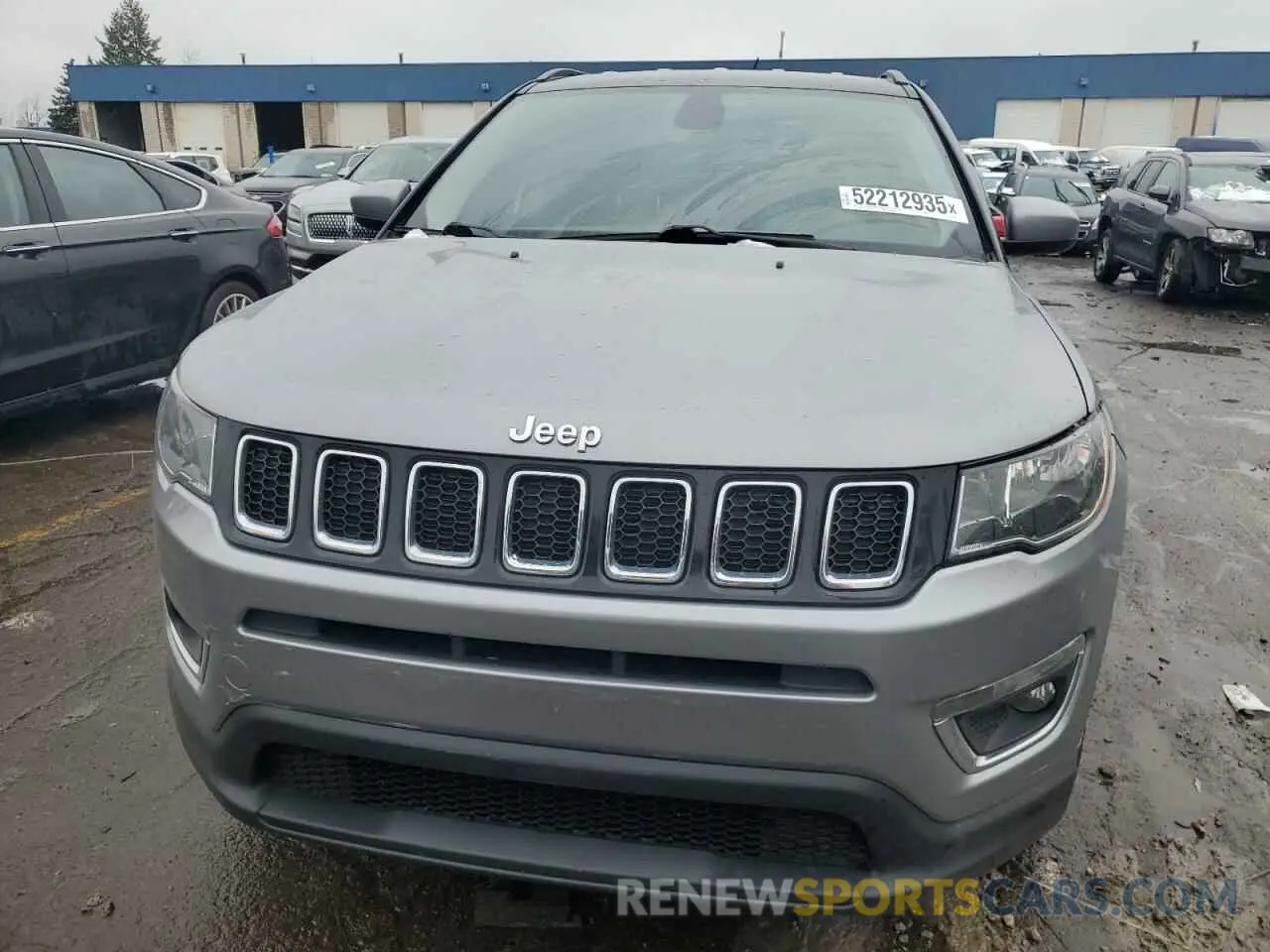 5 fotografías del automóvil dañado 3C4NJDCB4LT119930 JEEP COMPASS 2020