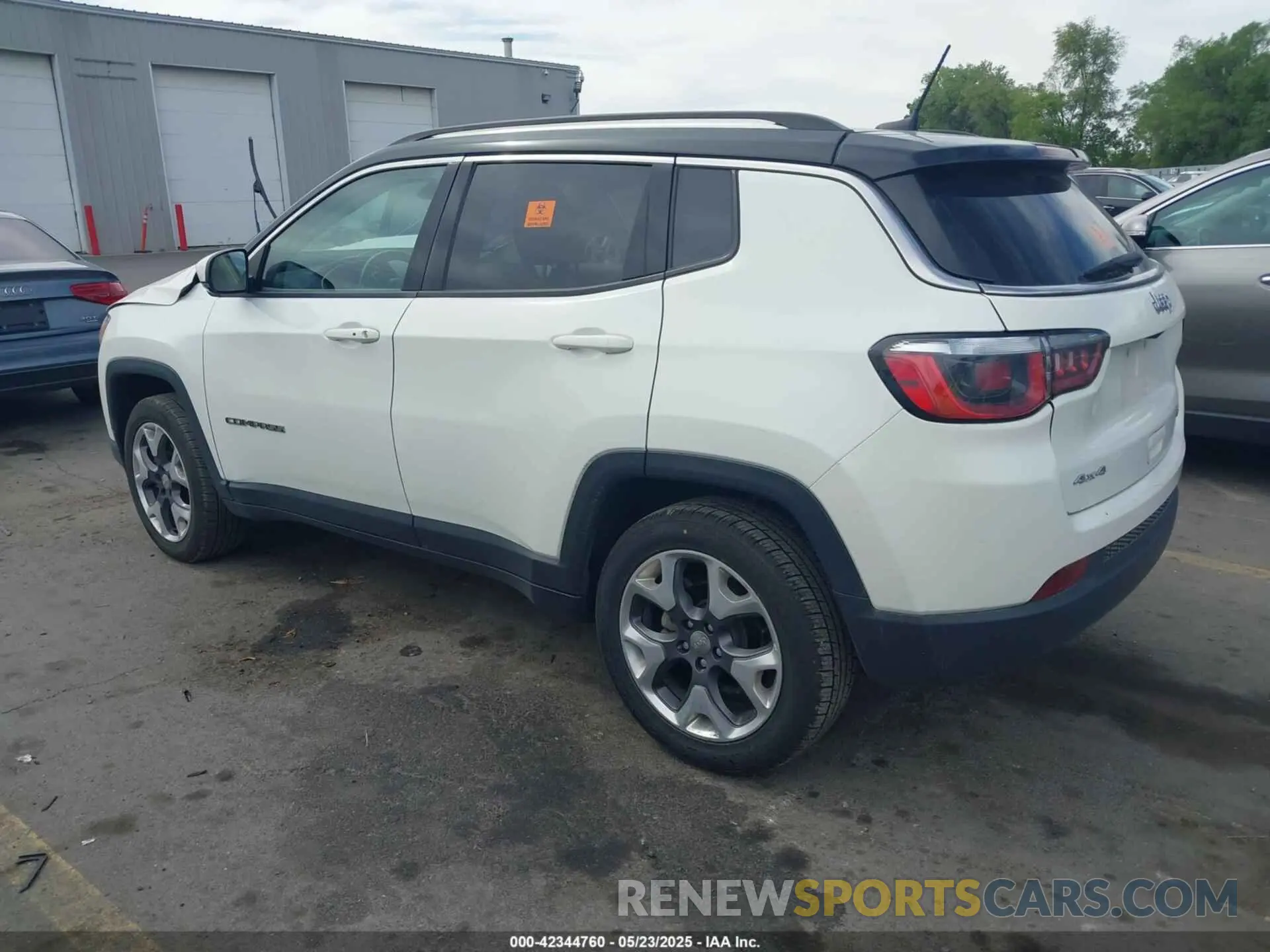 3 fotografías del automóvil dañado 3C4NJDCB4LT122066 JEEP COMPASS 2020
