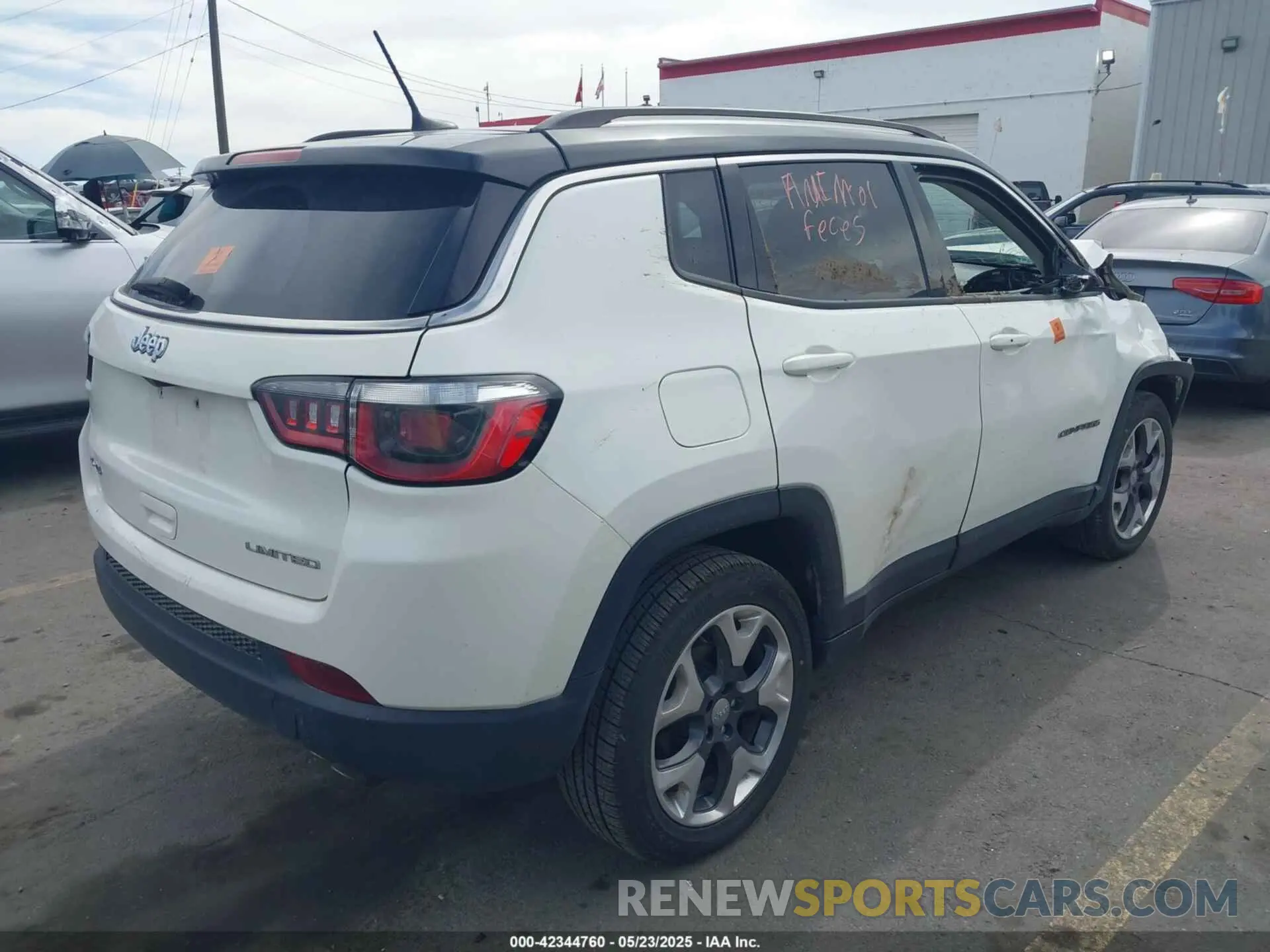 4 fotografías del automóvil dañado 3C4NJDCB4LT122066 JEEP COMPASS 2020