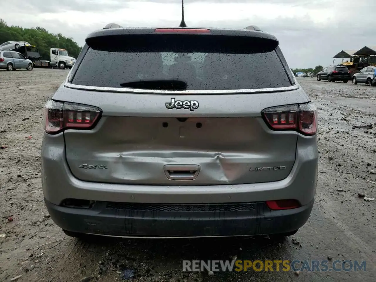 6 fotografías del automóvil dañado 3C4NJDCB4LT204301 JEEP COMPASS 2020