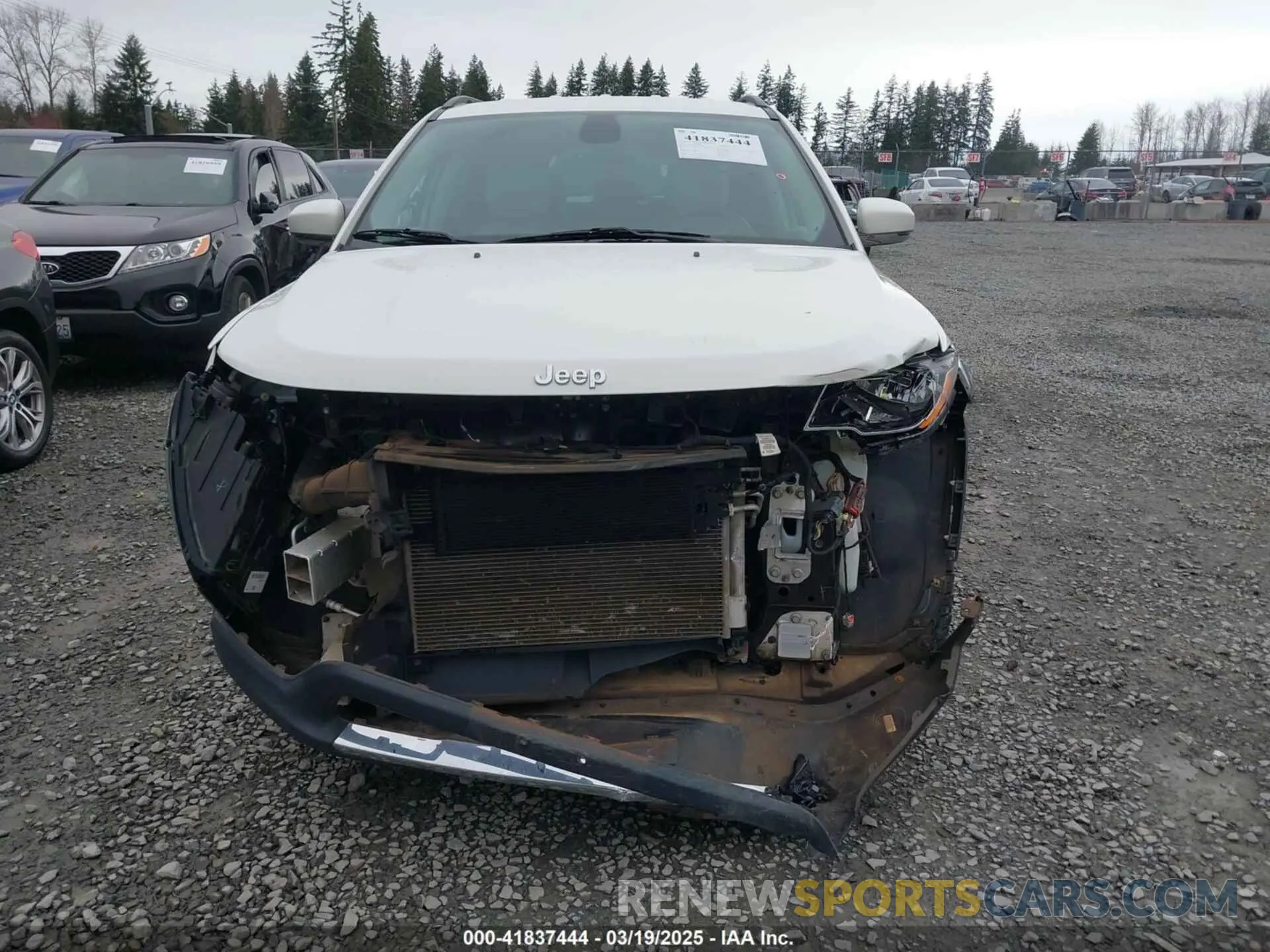 12 fotografías del automóvil dañado 3C4NJDCB5LT153584 JEEP COMPASS 2020