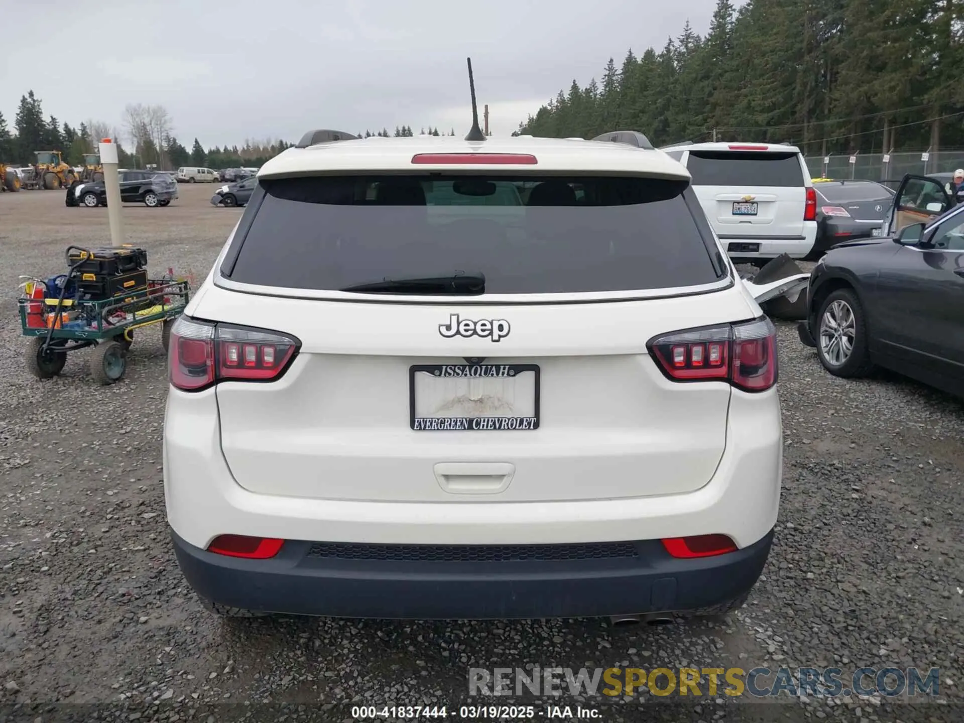 16 fotografías del automóvil dañado 3C4NJDCB5LT153584 JEEP COMPASS 2020