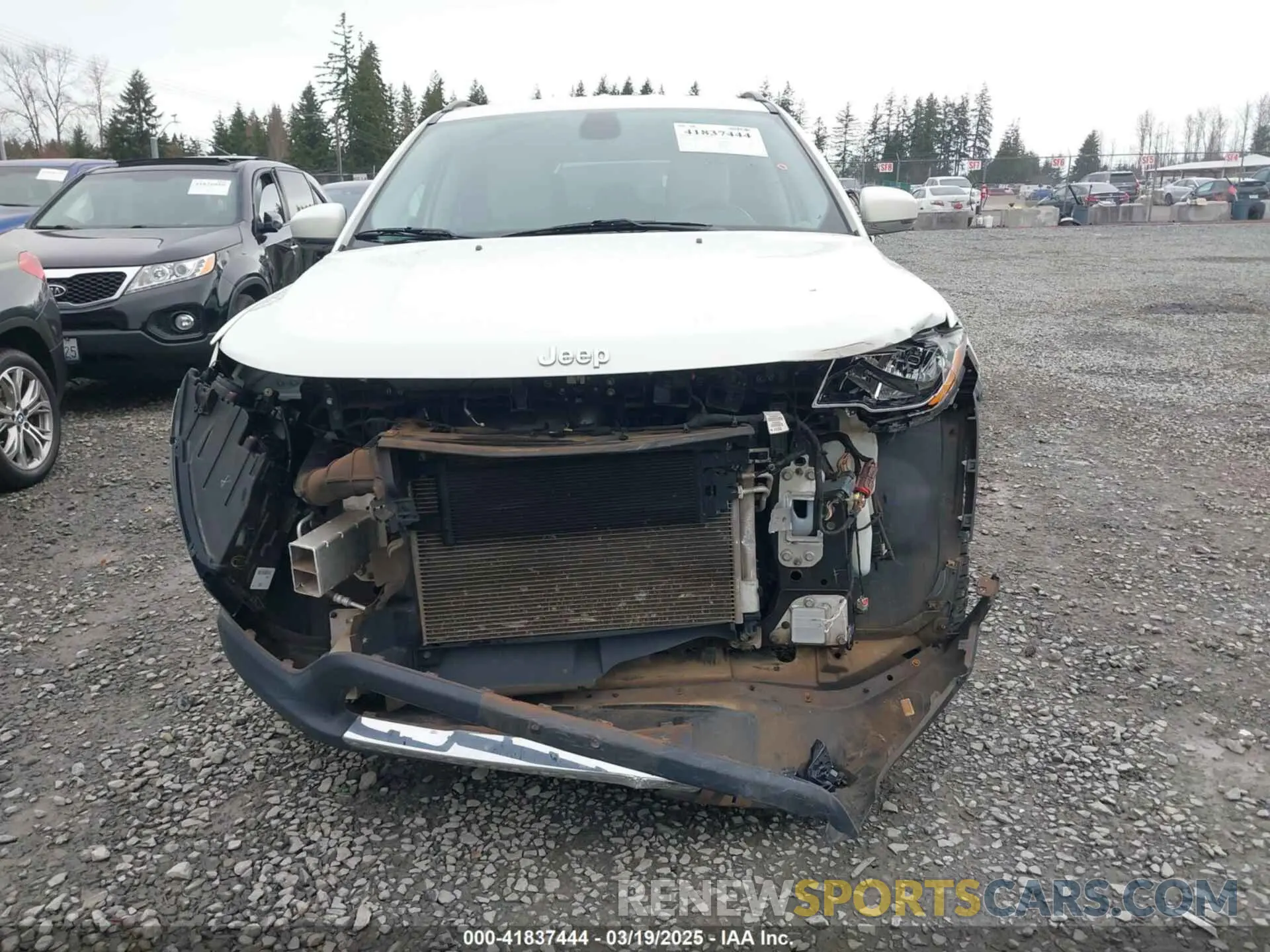 6 fotografías del automóvil dañado 3C4NJDCB5LT153584 JEEP COMPASS 2020