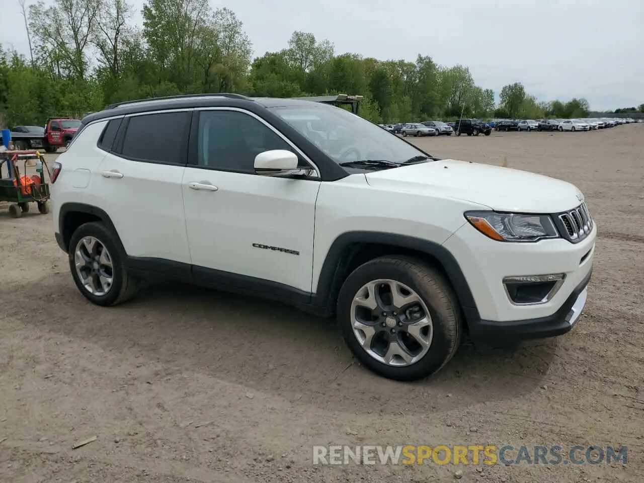 4 fotografías del automóvil dañado 3C4NJDCB5LT193843 JEEP COMPASS 2020