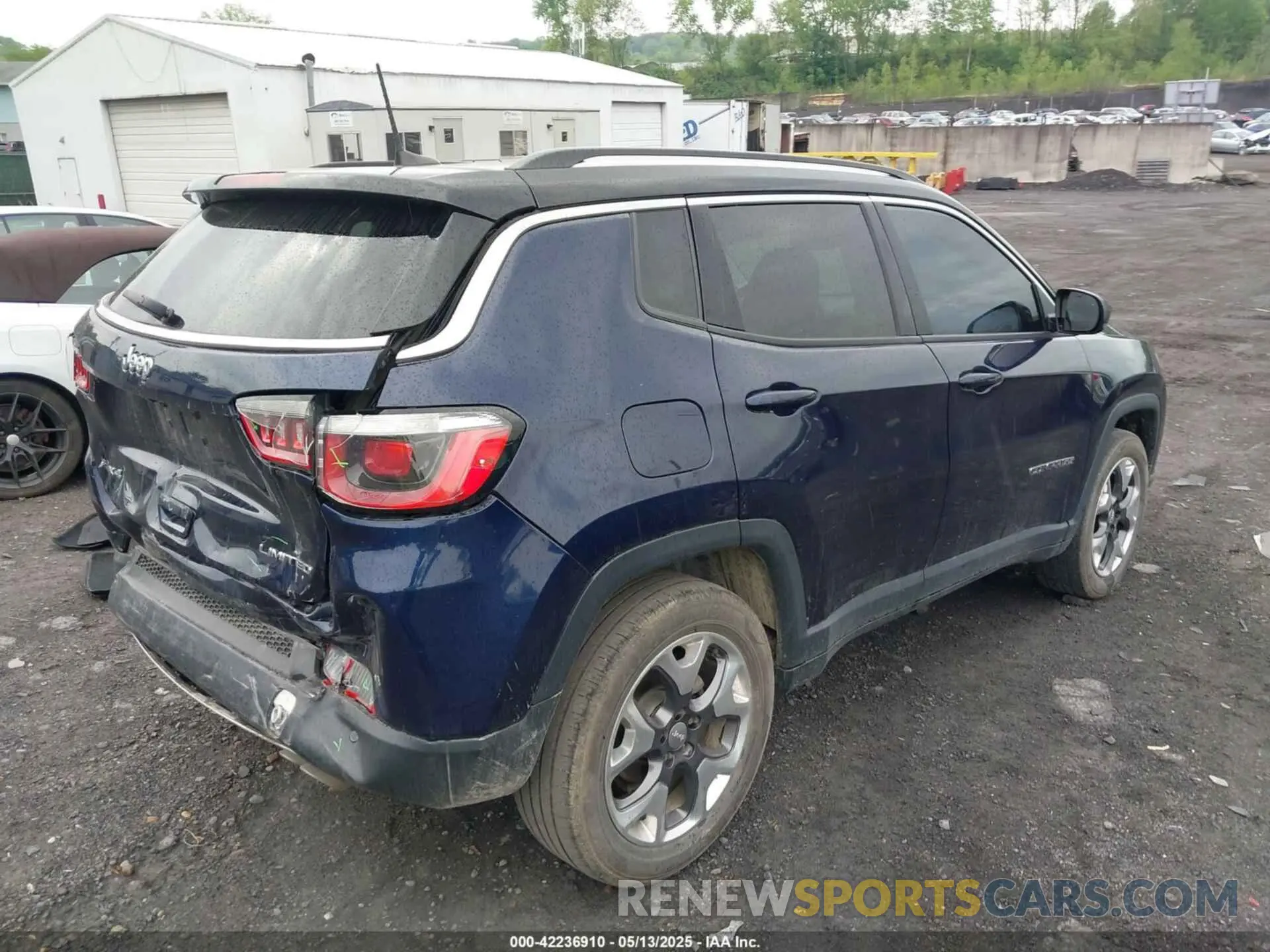 4 fotografías del automóvil dañado 3C4NJDCB5LT238795 JEEP COMPASS 2020
