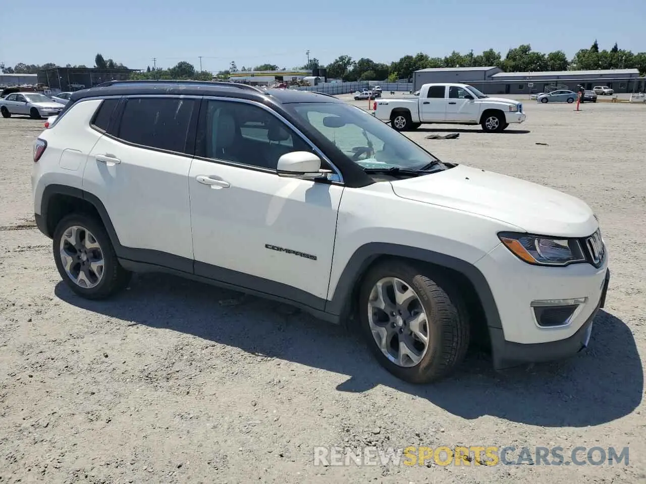 4 fotografías del automóvil dañado 3C4NJDCB6LT111487 JEEP COMPASS 2020