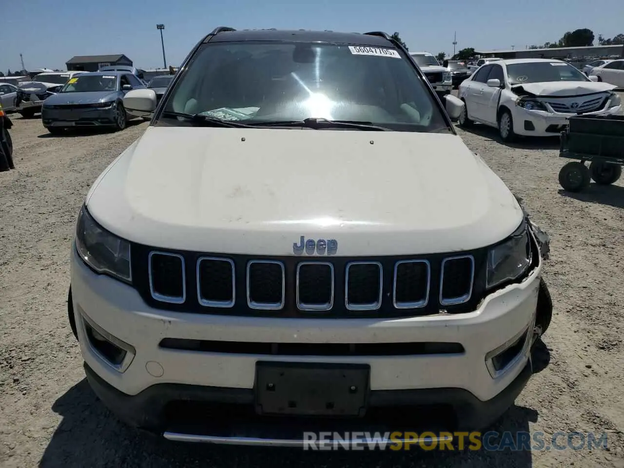 5 fotografías del automóvil dañado 3C4NJDCB6LT111487 JEEP COMPASS 2020