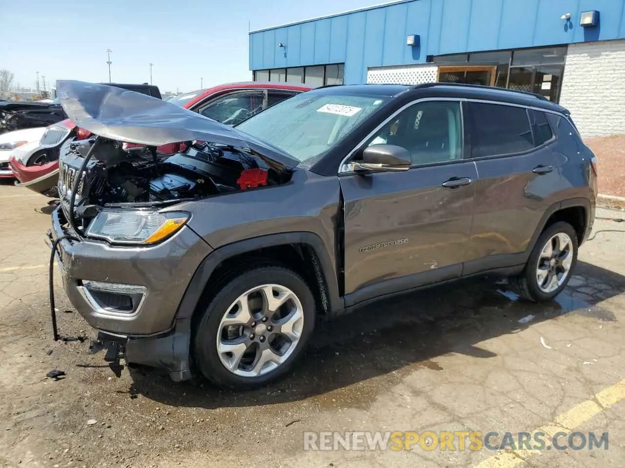 1 fotografías del automóvil dañado 3C4NJDCB6LT119475 JEEP COMPASS 2020