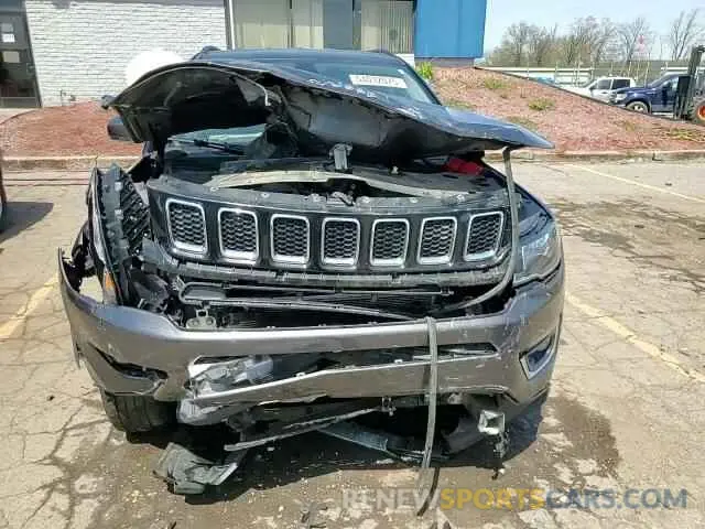 14 fotografías del automóvil dañado 3C4NJDCB6LT119475 JEEP COMPASS 2020