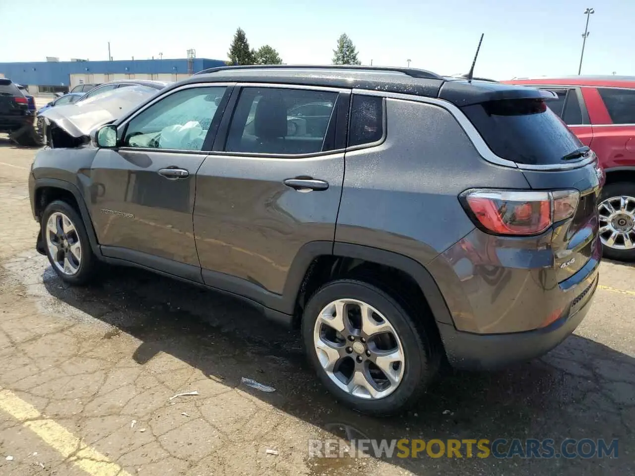 2 fotografías del automóvil dañado 3C4NJDCB6LT119475 JEEP COMPASS 2020