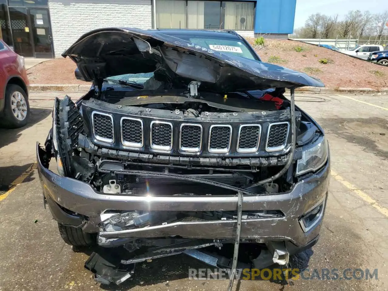 5 fotografías del automóvil dañado 3C4NJDCB6LT119475 JEEP COMPASS 2020