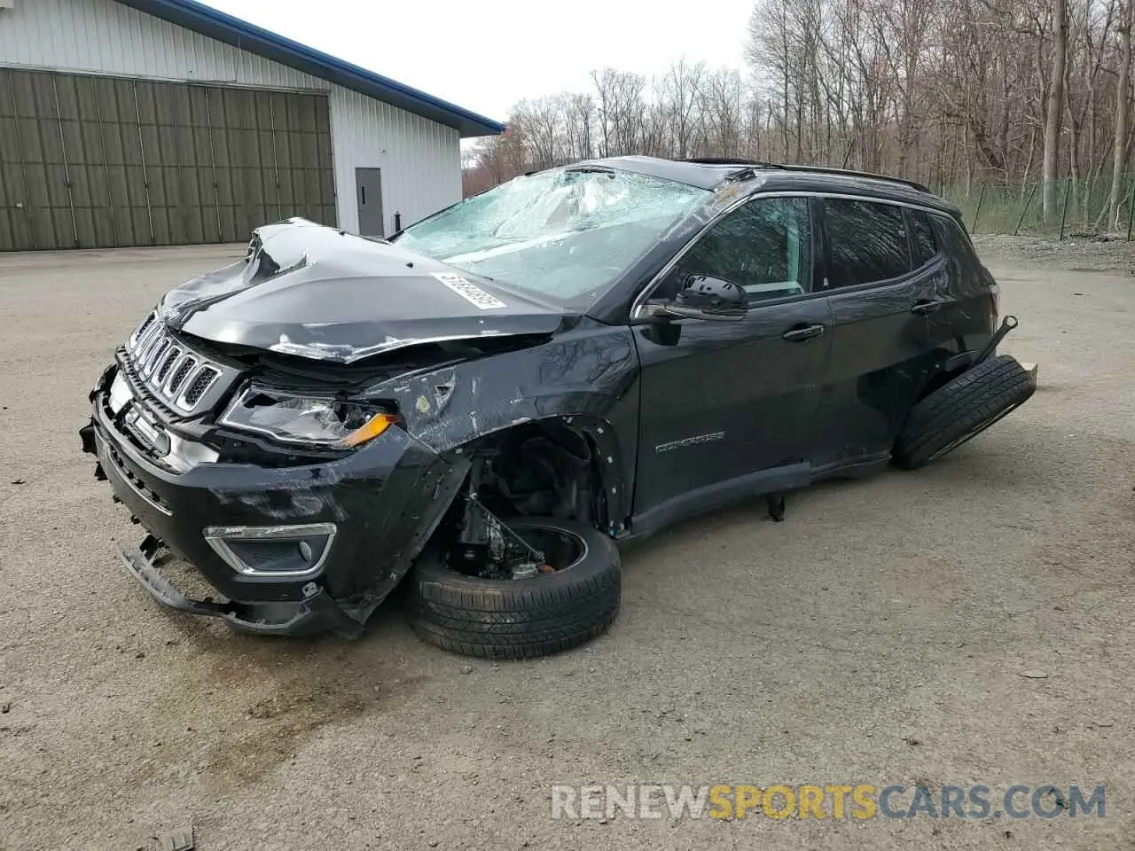 1 fotografías del automóvil dañado 3C4NJDCB6LT154078 JEEP COMPASS 2020