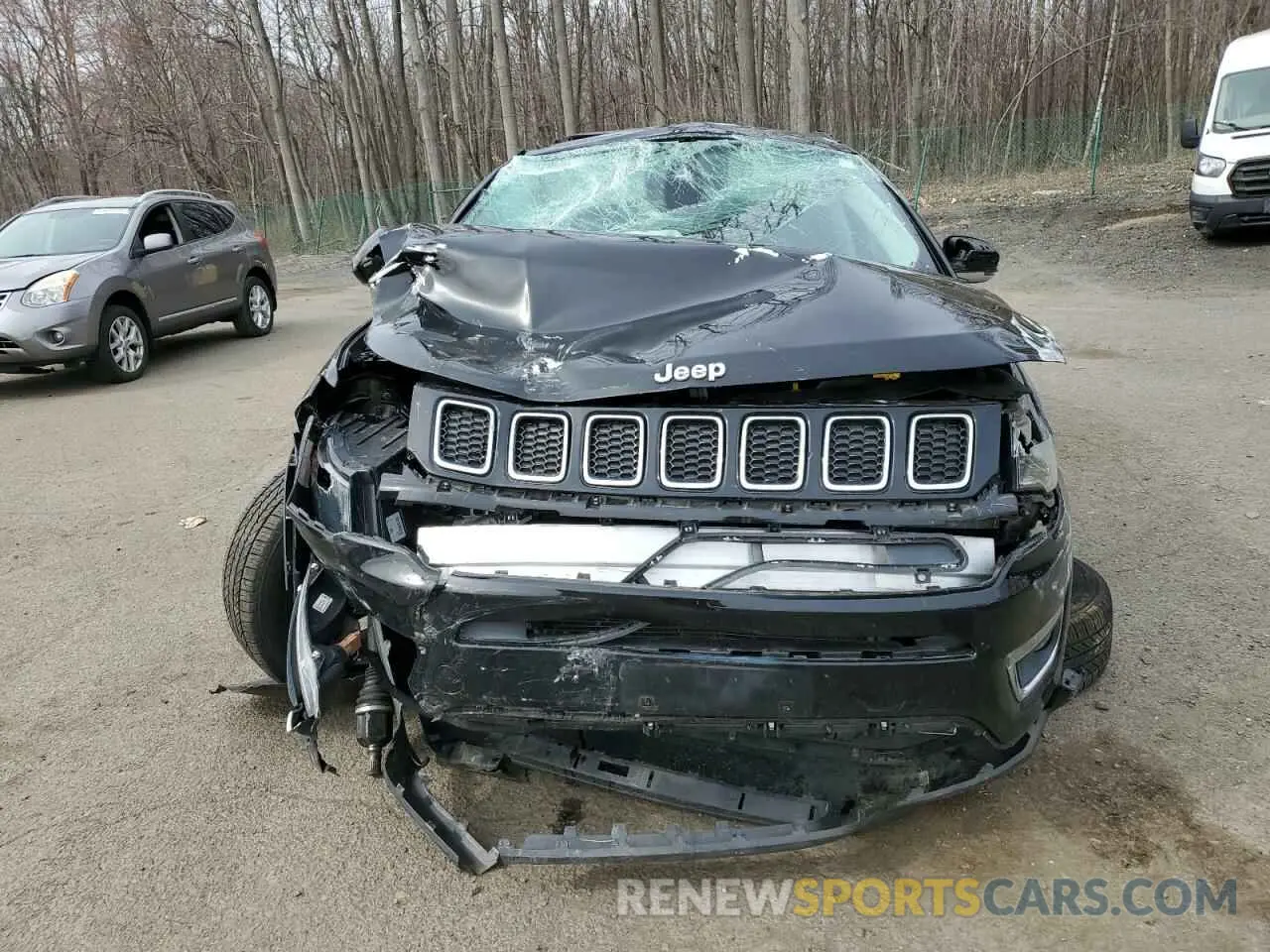 5 fotografías del automóvil dañado 3C4NJDCB6LT154078 JEEP COMPASS 2020