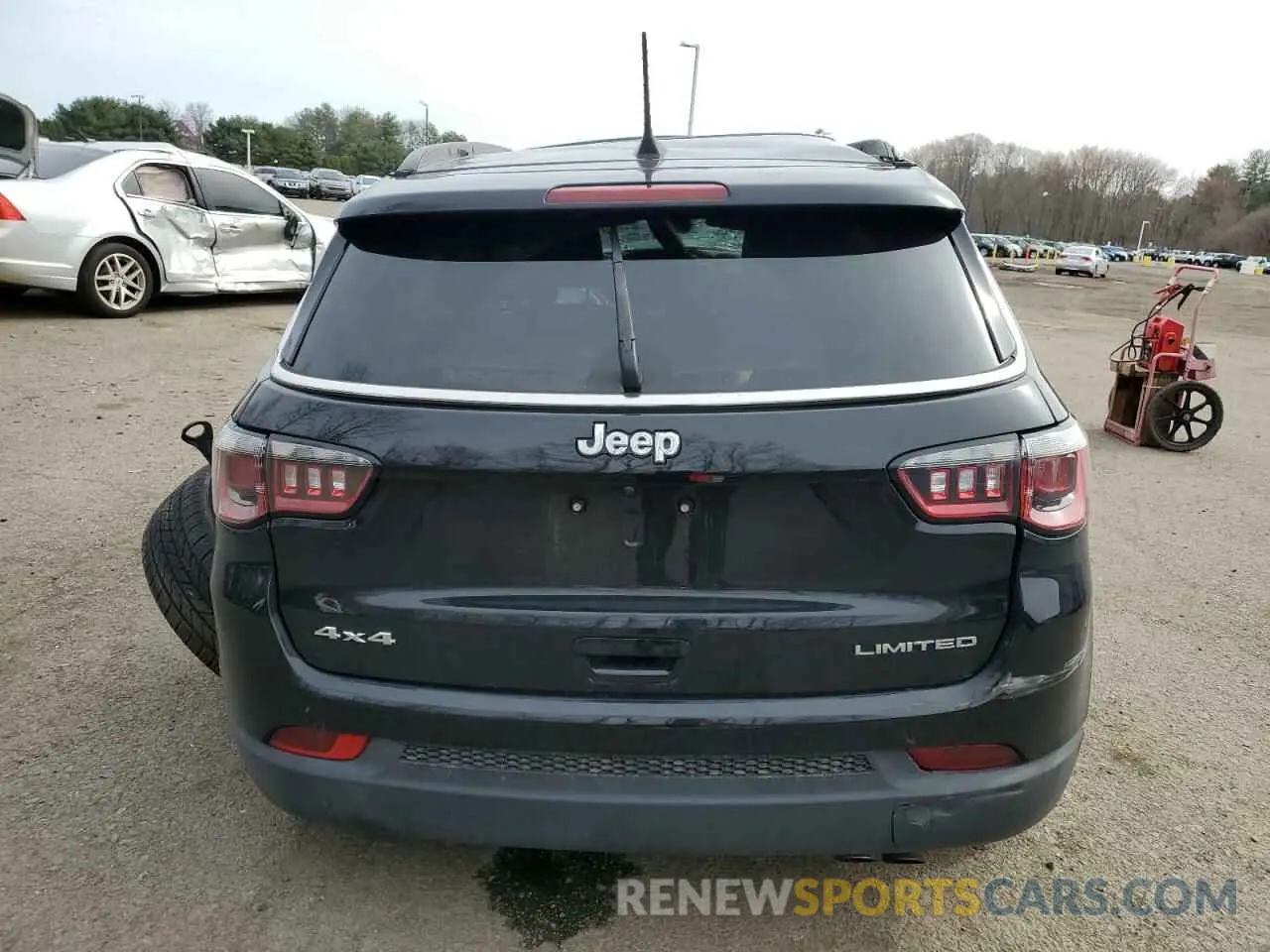6 fotografías del automóvil dañado 3C4NJDCB6LT154078 JEEP COMPASS 2020