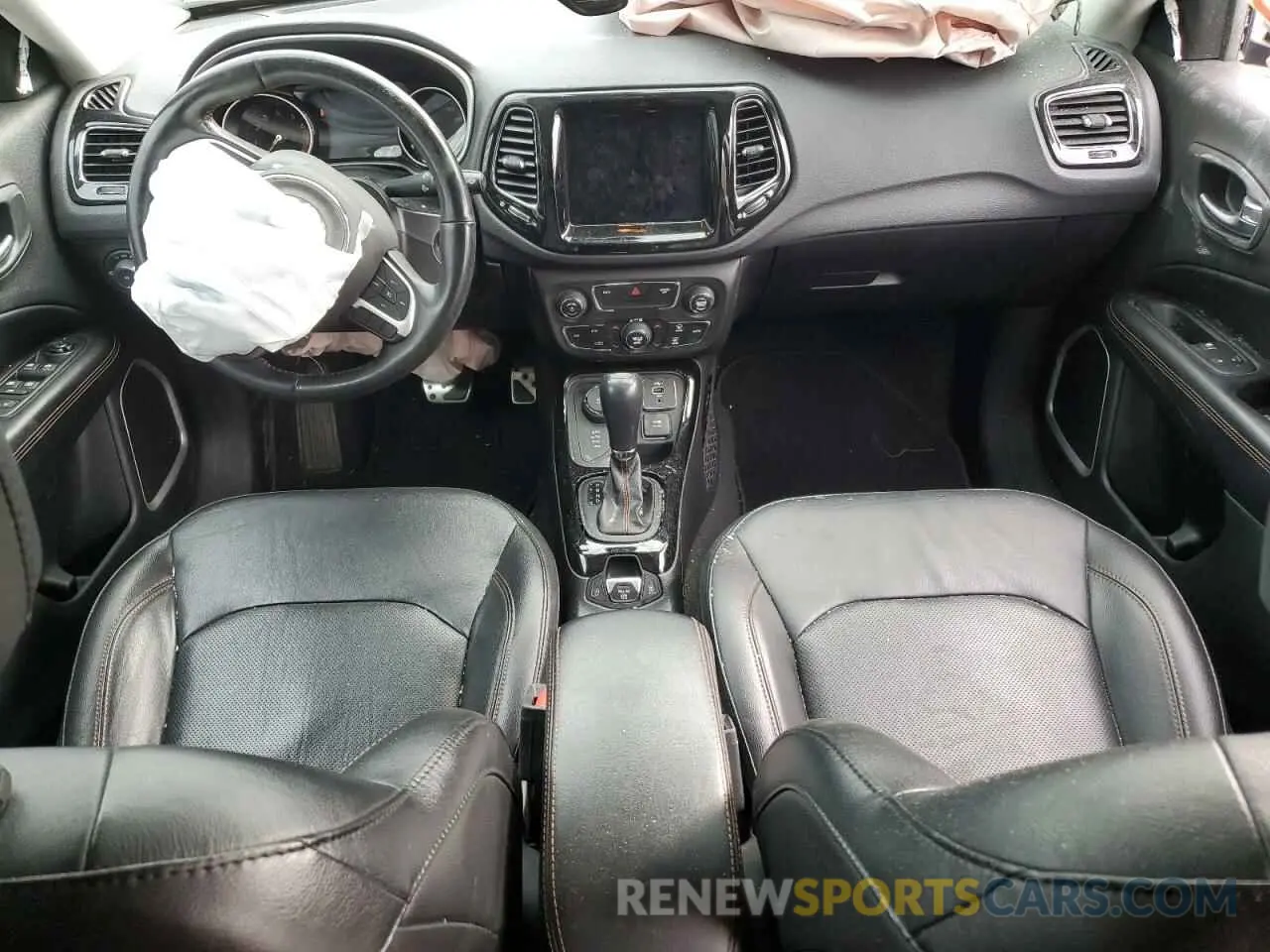 8 fotografías del automóvil dañado 3C4NJDCB6LT154078 JEEP COMPASS 2020