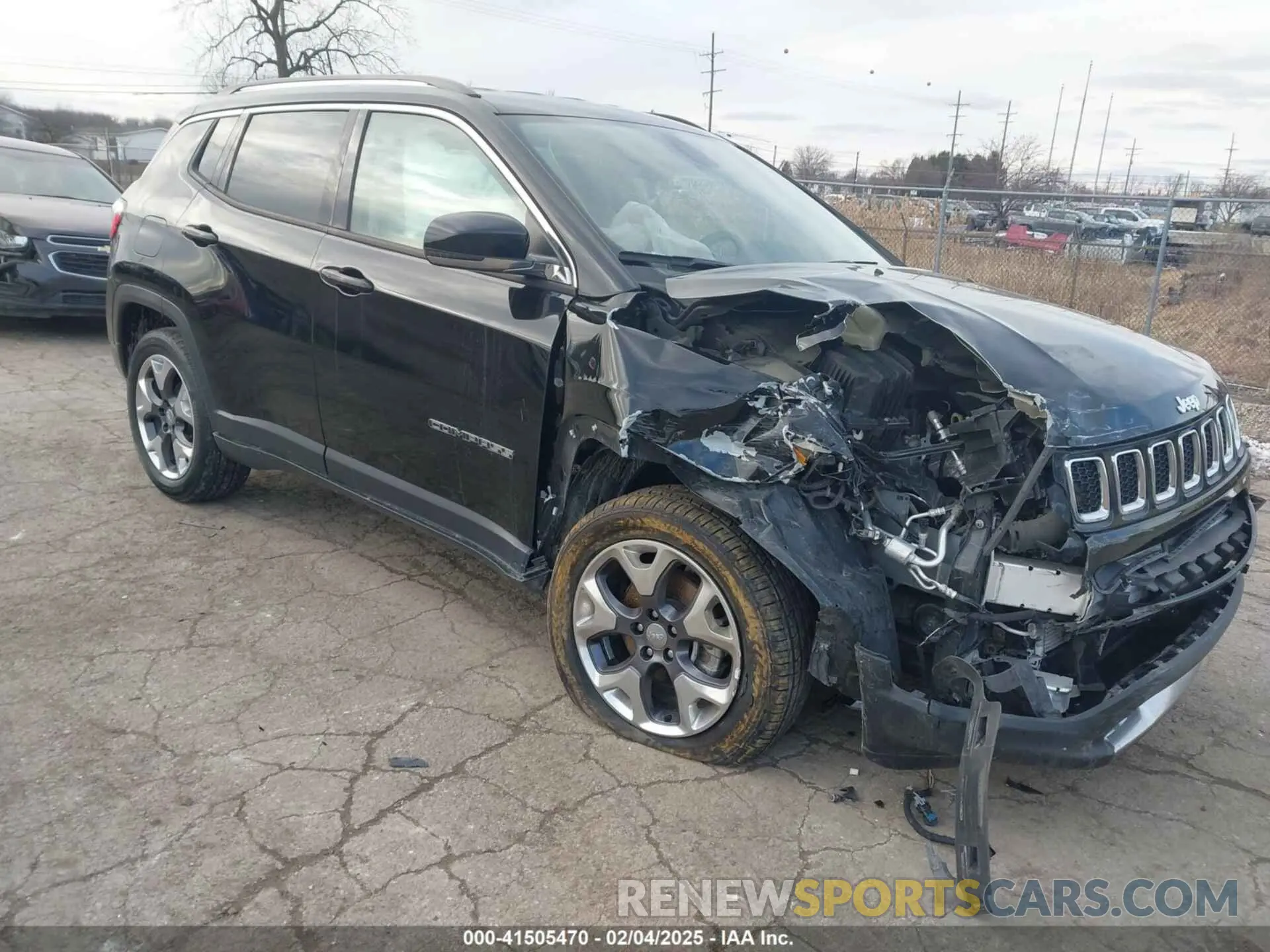 1 fotografías del automóvil dañado 3C4NJDCB6LT164075 JEEP COMPASS 2020
