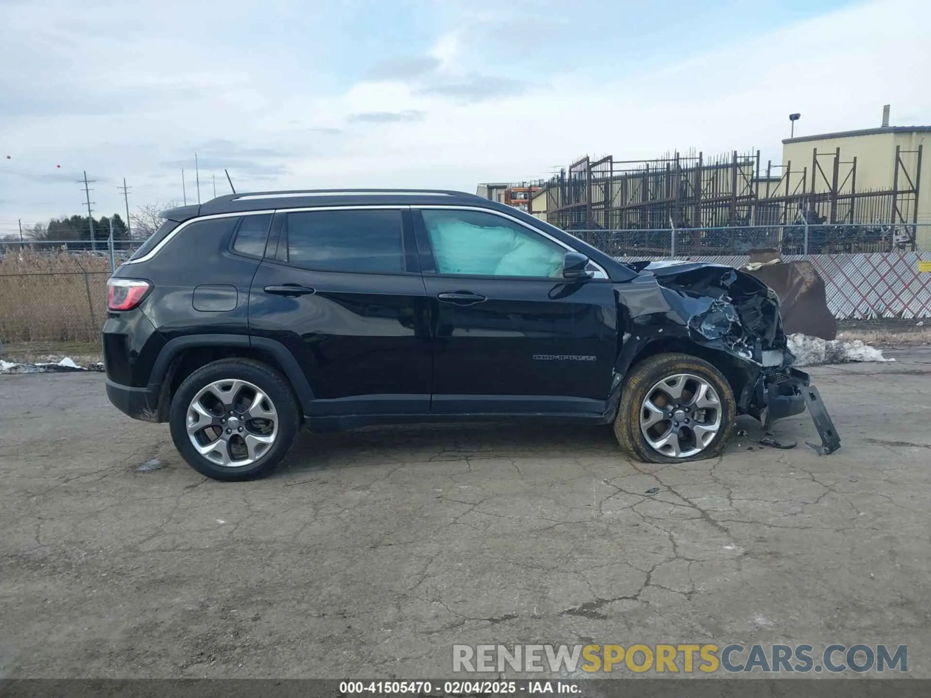 14 fotografías del automóvil dañado 3C4NJDCB6LT164075 JEEP COMPASS 2020