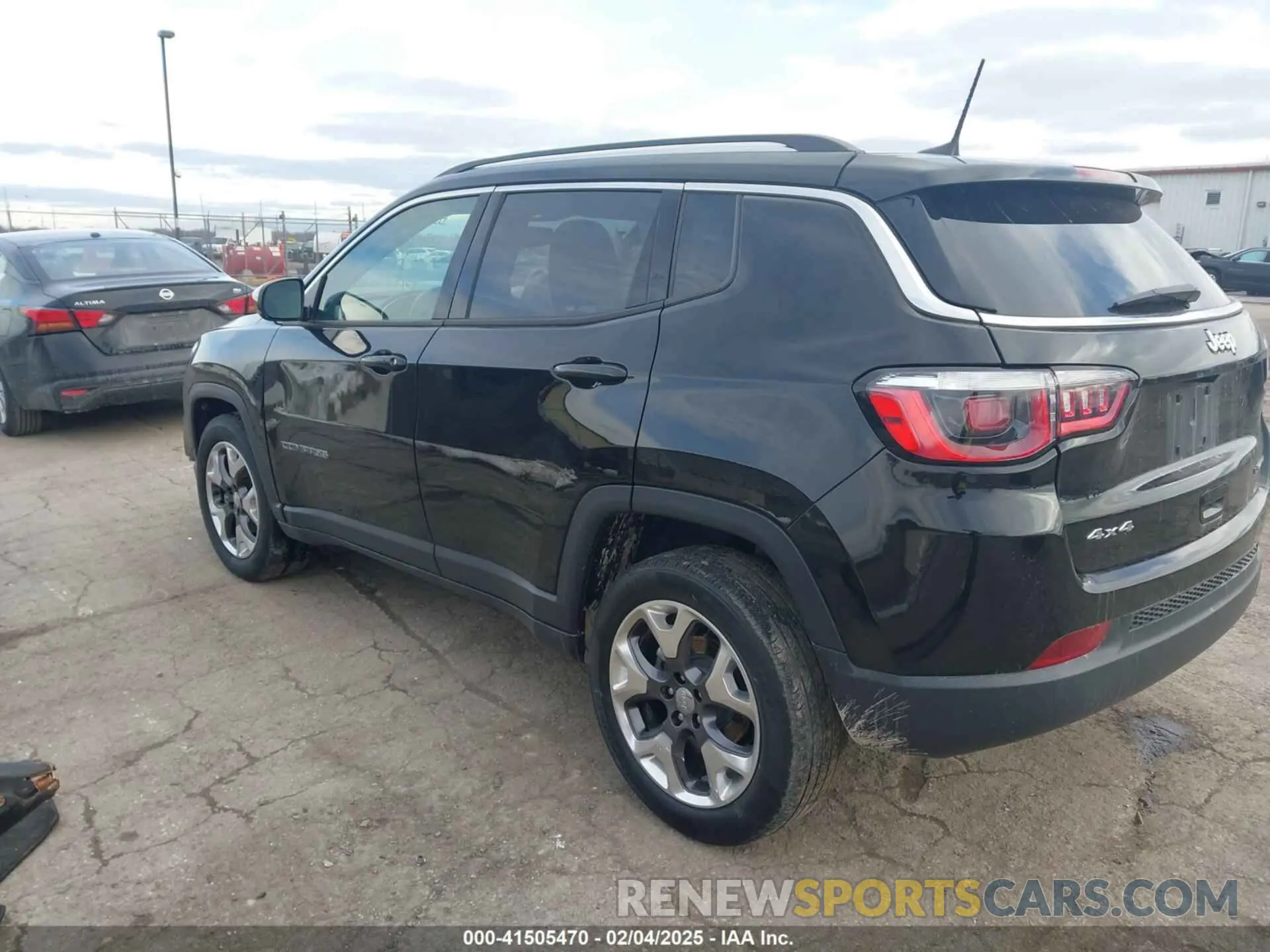 3 fotografías del automóvil dañado 3C4NJDCB6LT164075 JEEP COMPASS 2020