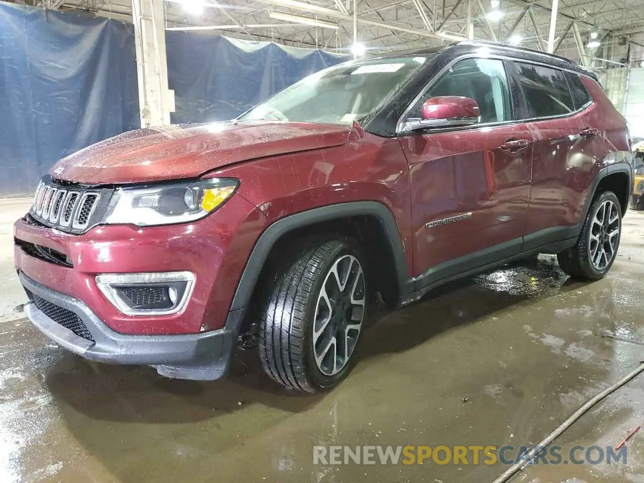 1 fotografías del automóvil dañado 3C4NJDCB6LT167512 JEEP COMPASS 2020