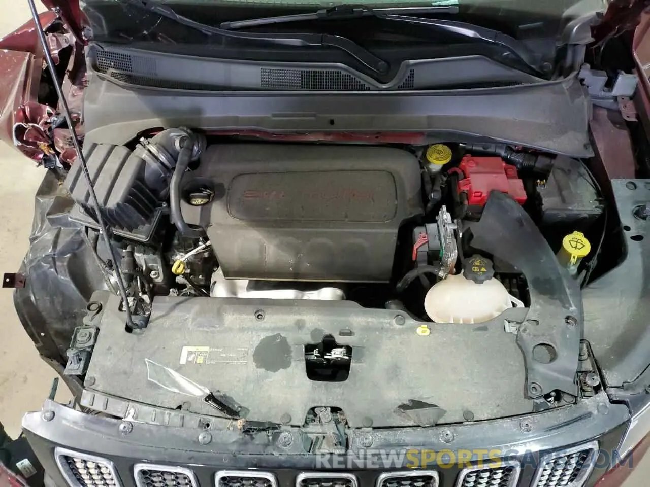 12 fotografías del automóvil dañado 3C4NJDCB6LT167512 JEEP COMPASS 2020
