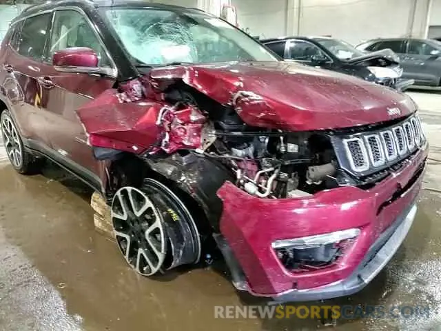 15 fotografías del automóvil dañado 3C4NJDCB6LT167512 JEEP COMPASS 2020