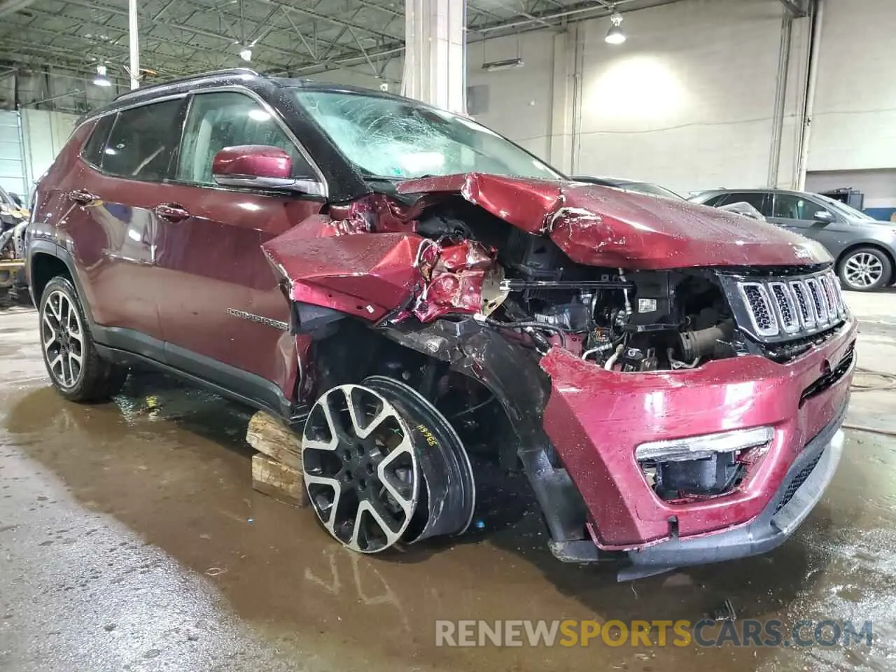 4 fotografías del automóvil dañado 3C4NJDCB6LT167512 JEEP COMPASS 2020