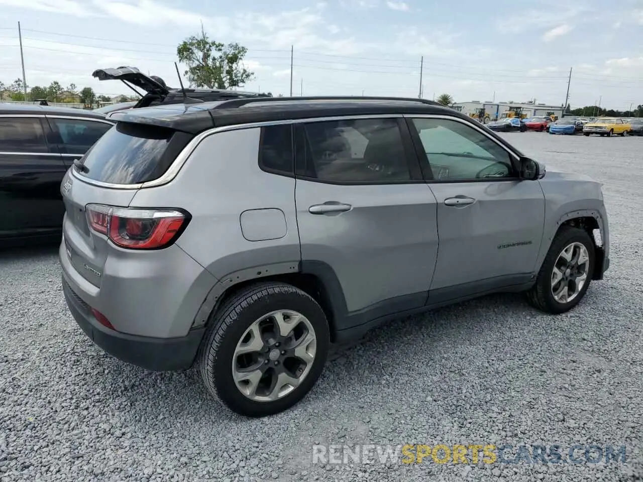 3 fotografías del automóvil dañado 3C4NJDCB7LT146233 JEEP COMPASS 2020
