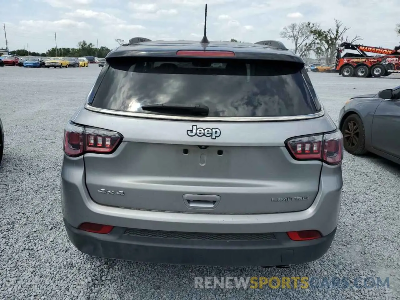 6 fotografías del automóvil dañado 3C4NJDCB7LT146233 JEEP COMPASS 2020