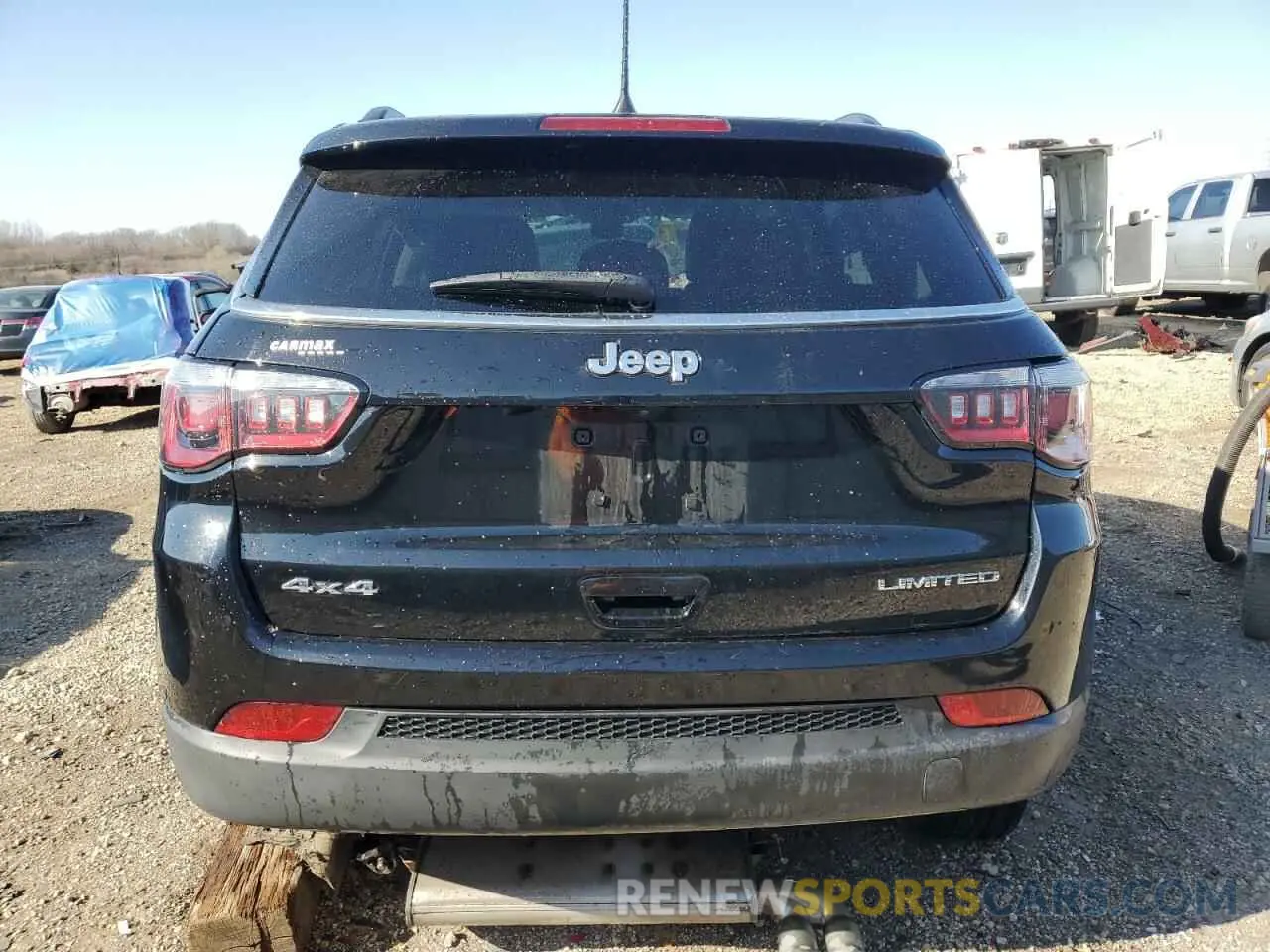6 fotografías del automóvil dañado 3C4NJDCB7LT233906 JEEP COMPASS 2020