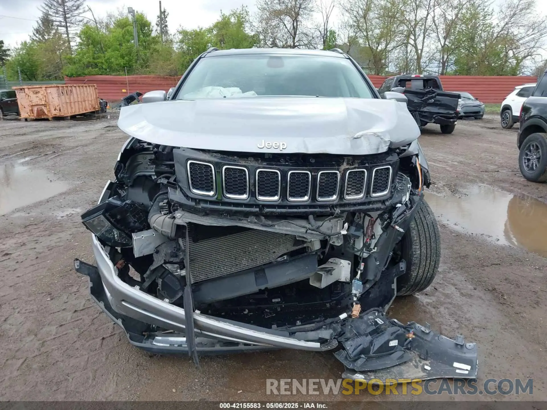12 fotografías del automóvil dañado 3C4NJDCB7LT233985 JEEP COMPASS 2020
