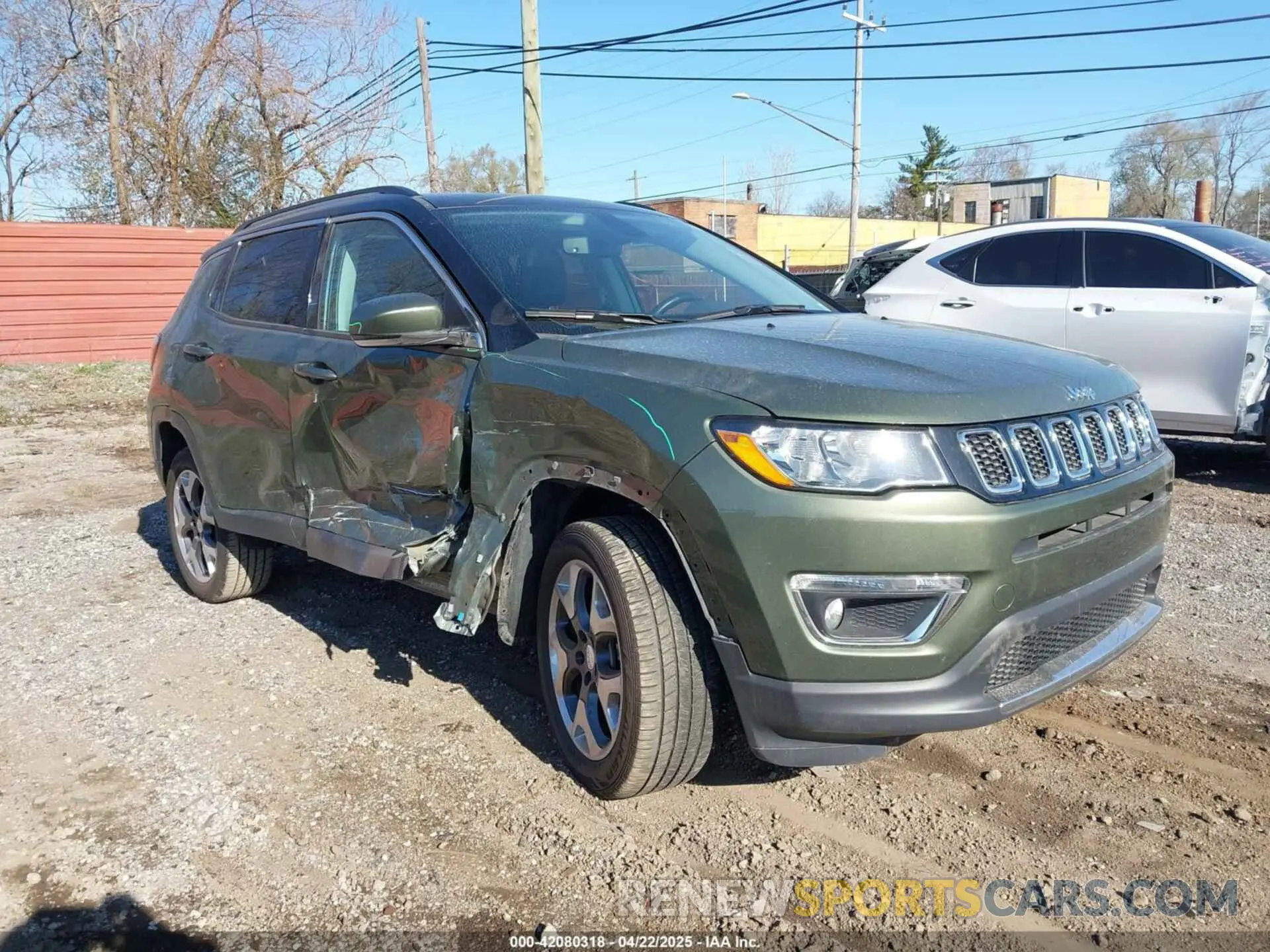 1 fotografías del automóvil dañado 3C4NJDCB8LT146337 JEEP COMPASS 2020