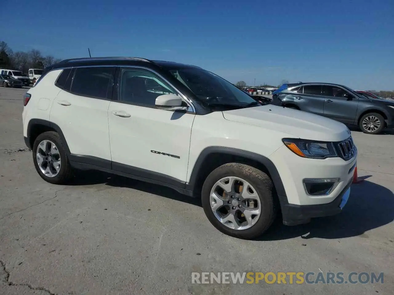 4 fotografías del automóvil dañado 3C4NJDCB9LT120202 JEEP COMPASS 2020