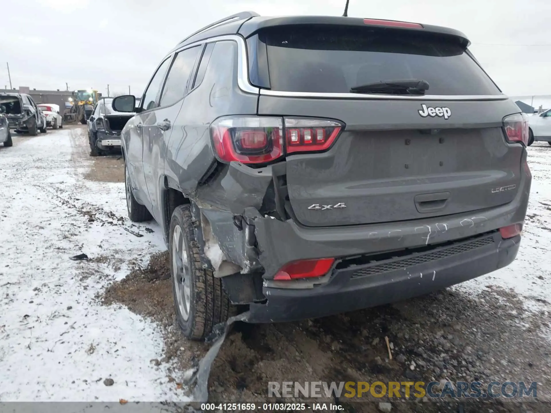 12 fotografías del automóvil dañado 3C4NJDCBXLT104350 JEEP COMPASS 2020