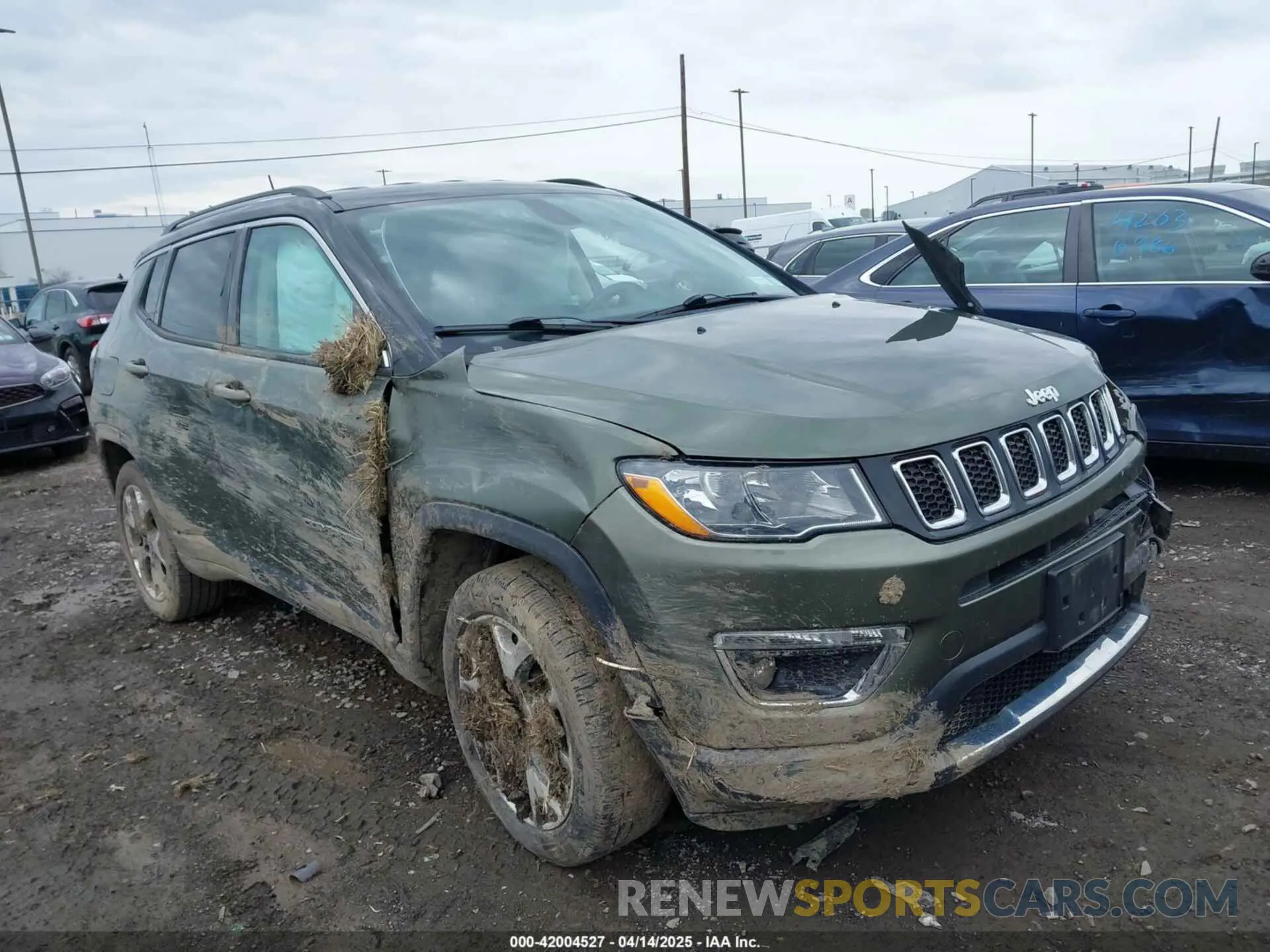 1 fotografías del automóvil dañado 3C4NJDCBXLT123657 JEEP COMPASS 2020