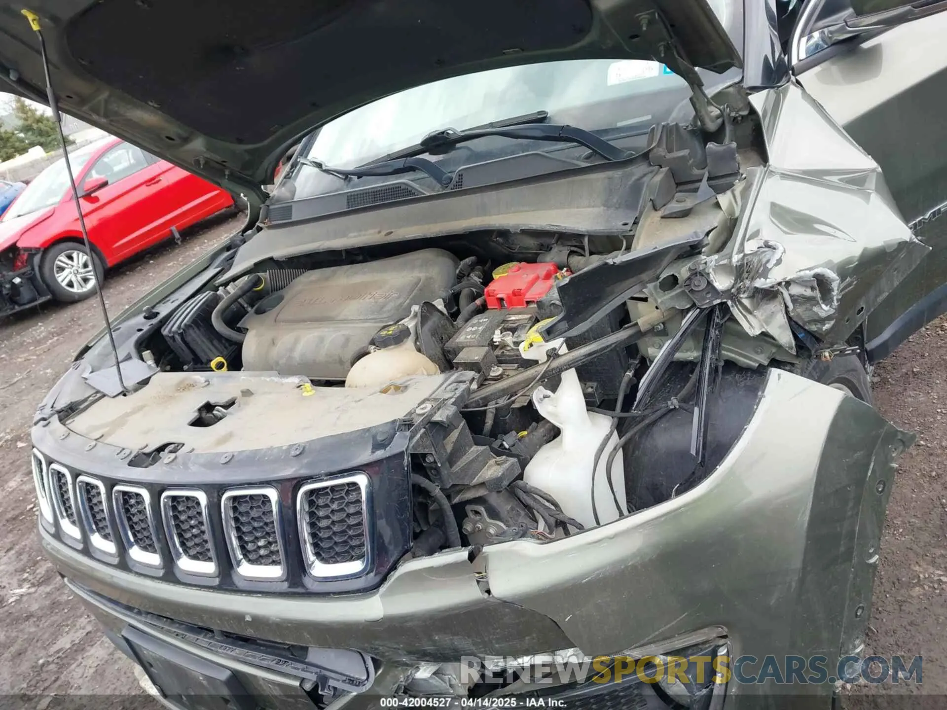 10 fotografías del automóvil dañado 3C4NJDCBXLT123657 JEEP COMPASS 2020