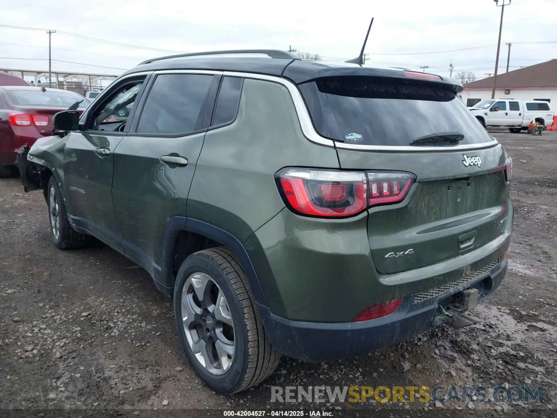 3 fotografías del automóvil dañado 3C4NJDCBXLT123657 JEEP COMPASS 2020