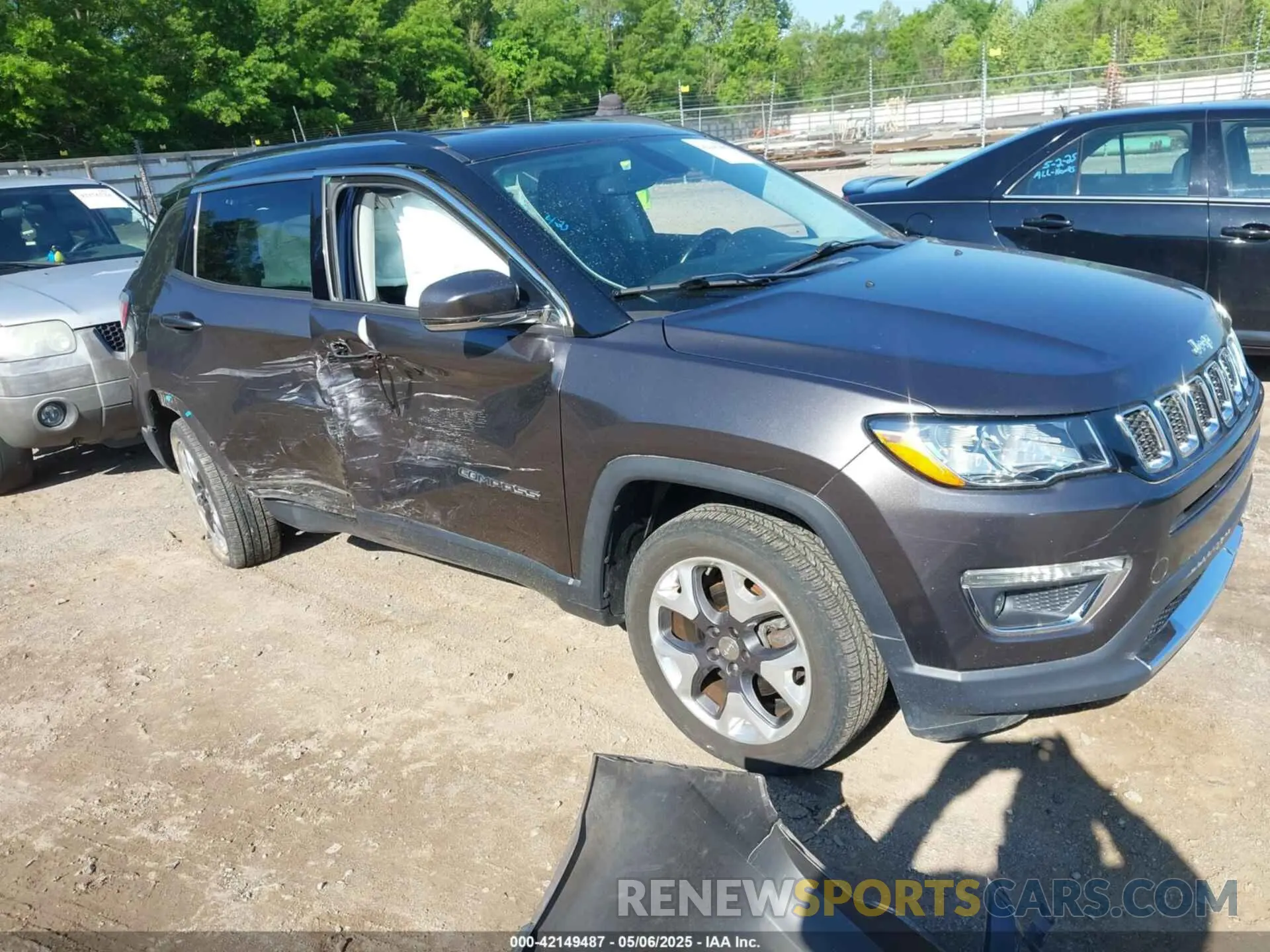 1 fotografías del automóvil dañado 3C4NJDCBXLT208708 JEEP COMPASS 2020