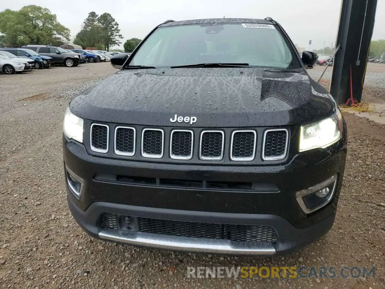 5 fotografías del automóvil dañado 3C4NJDCBXLT209079 JEEP COMPASS 2020