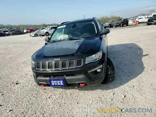 14 fotografías del automóvil dañado 3C4NJDDB0LT159324 JEEP COMPASS 2020