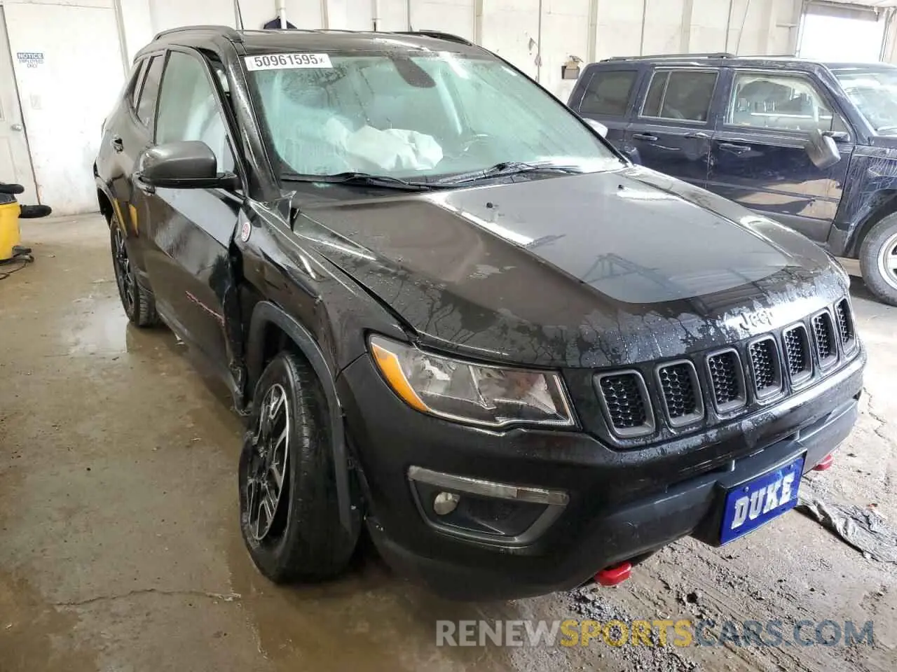 4 fotografías del automóvil dañado 3C4NJDDB0LT159324 JEEP COMPASS 2020