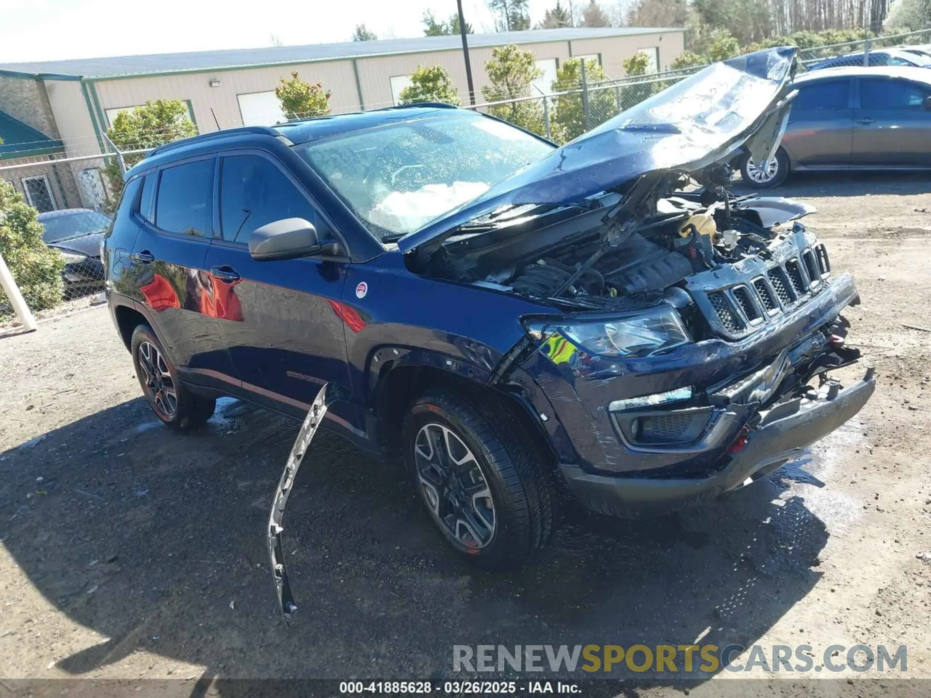 1 fotografías del automóvil dañado 3C4NJDDB1LT106549 JEEP COMPASS 2020