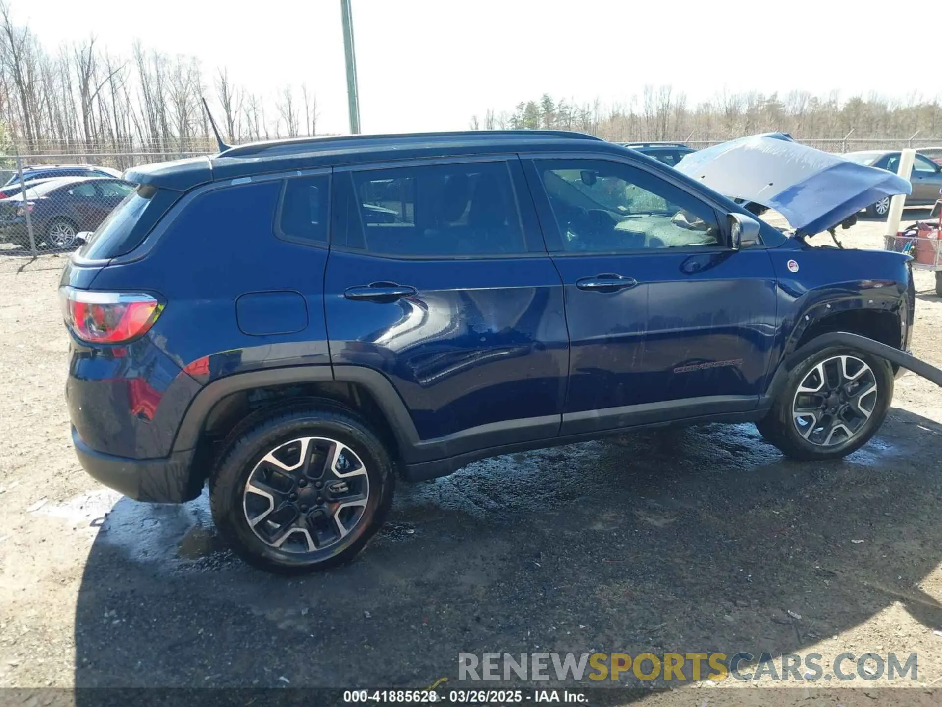13 fotografías del automóvil dañado 3C4NJDDB1LT106549 JEEP COMPASS 2020