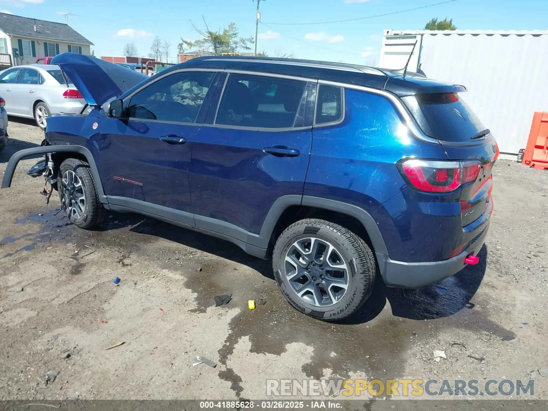 3 fotografías del automóvil dañado 3C4NJDDB1LT106549 JEEP COMPASS 2020