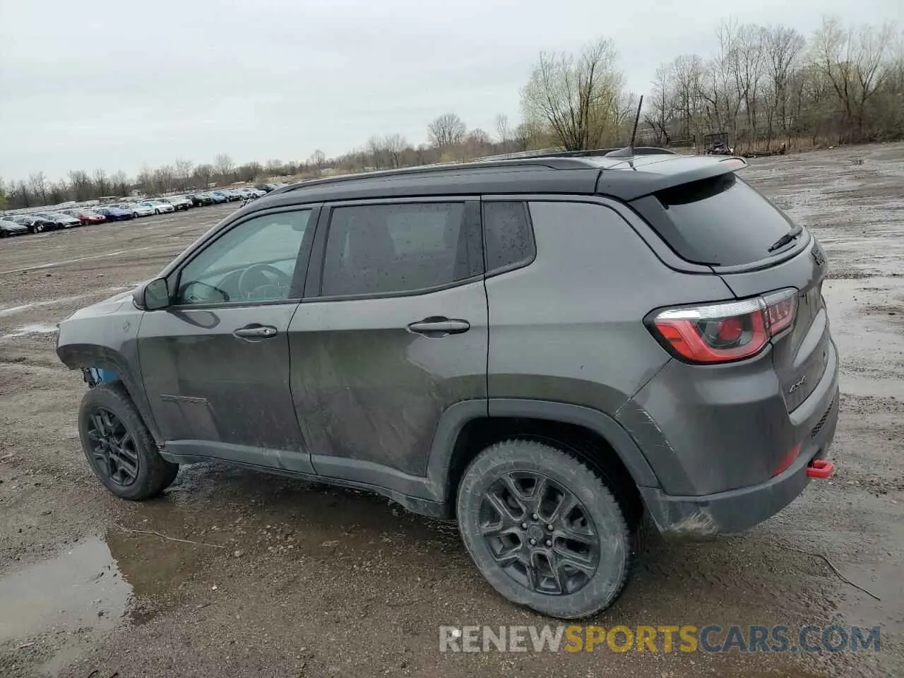 2 fotografías del automóvil dañado 3C4NJDDB1LT108933 JEEP COMPASS 2020
