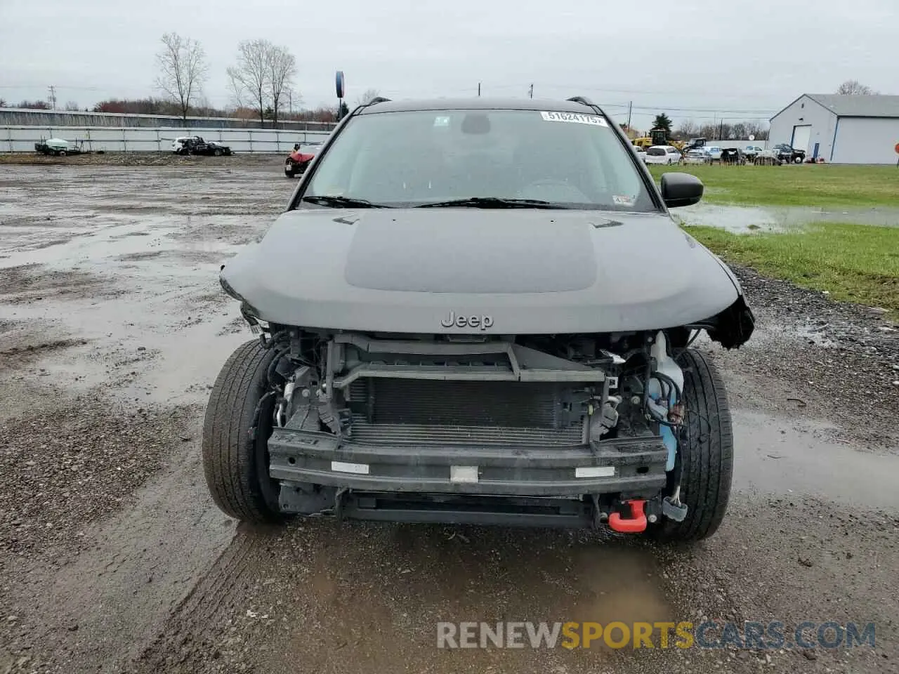 5 fotografías del automóvil dañado 3C4NJDDB1LT108933 JEEP COMPASS 2020