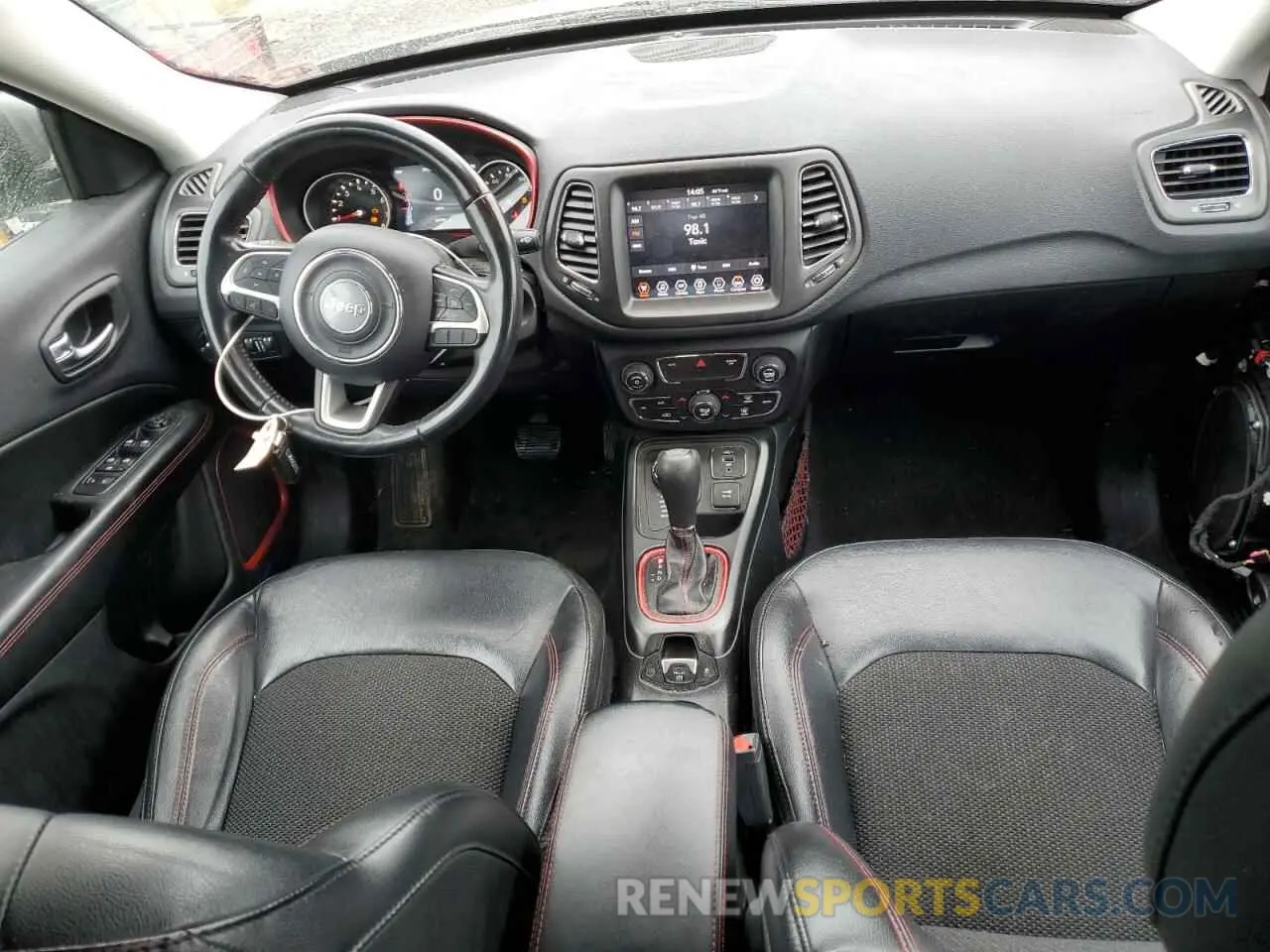 8 fotografías del automóvil dañado 3C4NJDDB1LT108933 JEEP COMPASS 2020