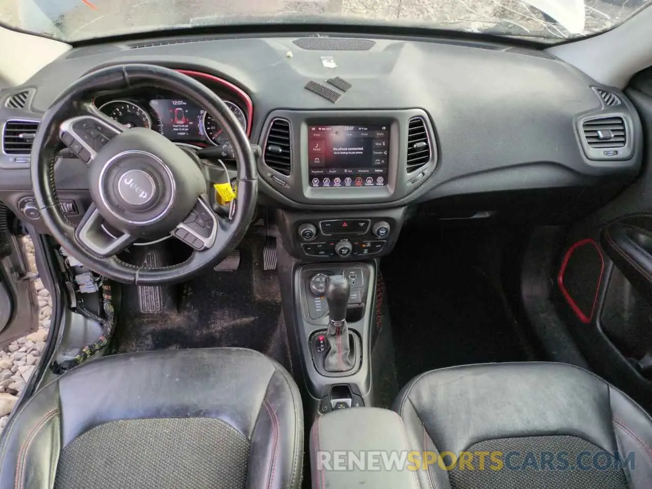 8 fotografías del automóvil dañado 3C4NJDDB1LT195653 JEEP COMPASS 2020