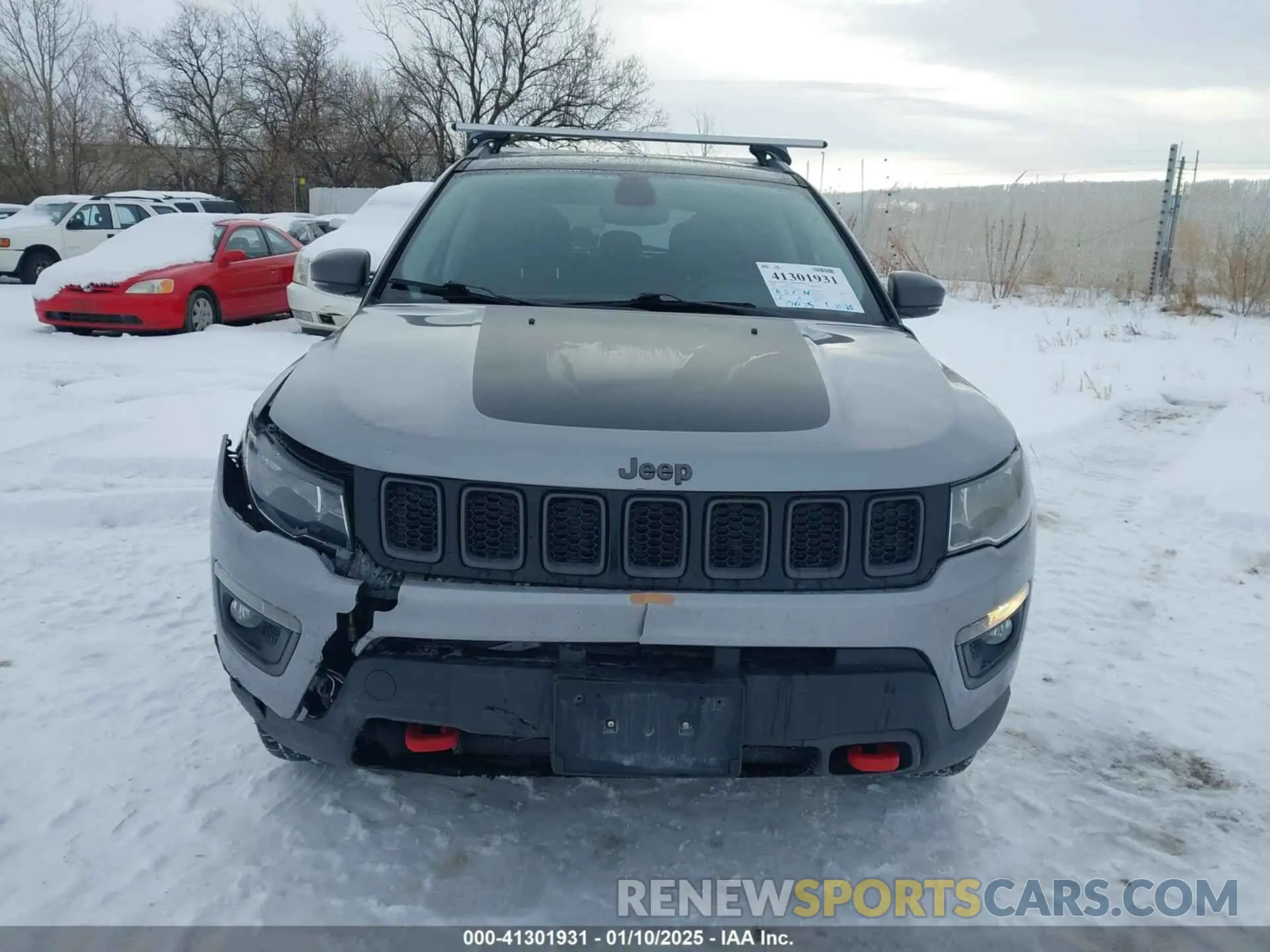 12 fotografías del automóvil dañado 3C4NJDDB1LT203329 JEEP COMPASS 2020